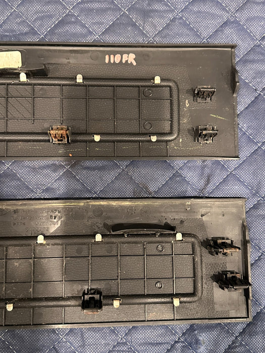 2017-2022 FORD F250 F350 F450 PLATINUM KICK PLATE PANEL PAIR OEM *SCUFFS/WEAR*