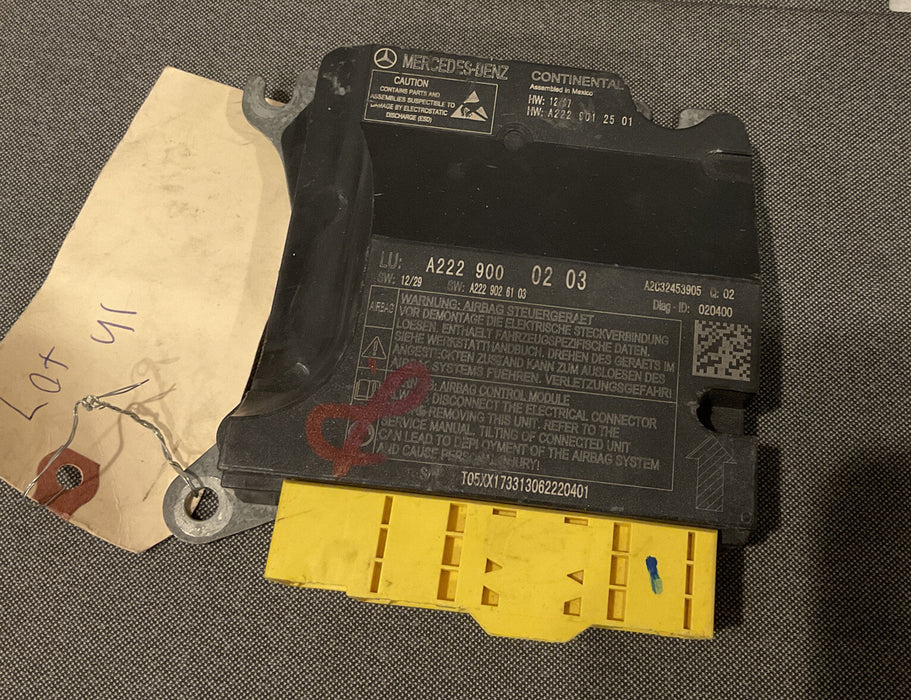 2014 MERCEDES S550 W222 MODULE 222 900 02 03 2229000203 OEM~CLEAN NO CODES~