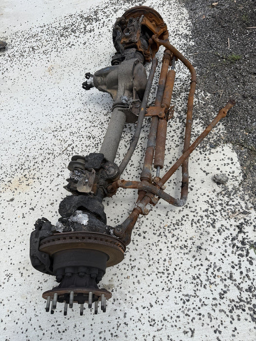 2017-2022 FORD F450 FRONT AXLE 4X4 ASSEMBLY 4.30 (4L) RATIO 62K MILES *FIRE*