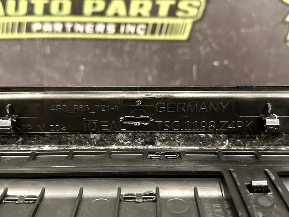2017 2018 AUDI R8 PLUS FRONT FRUNK LUGGAGE COMPARTMENT TRIM LINING OEM