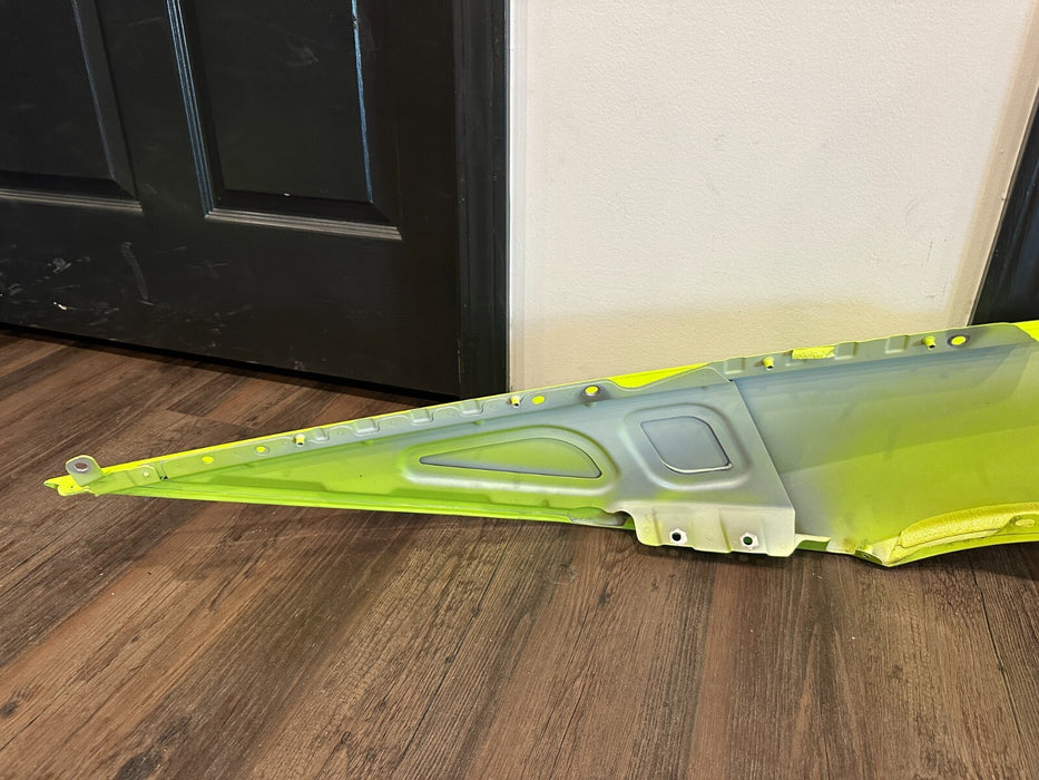 2015-2024 LAMBORGHINI HURACAN PASSENGER FENDER OEM GENUINE GREEN
