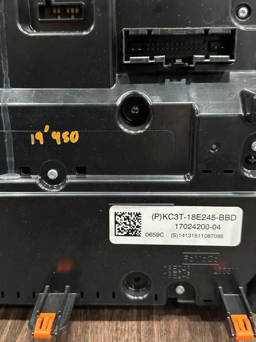 2017-2019 FORD F250 F350 DASH CENTER HVAC CLIMATE CONTROL BEZEL OEM *READ/SCUFFS