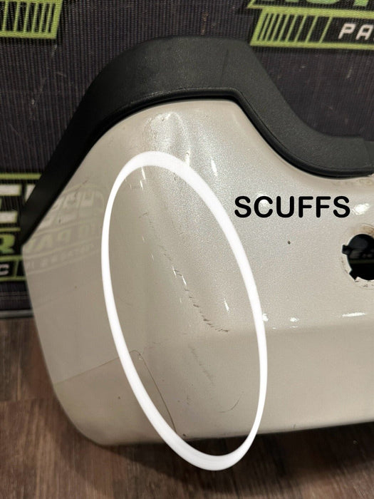 2017-22 FORD F250 F350 F450 REAR LEFT BUMPER CORNER MET WHITE (UG) OEM *READ*