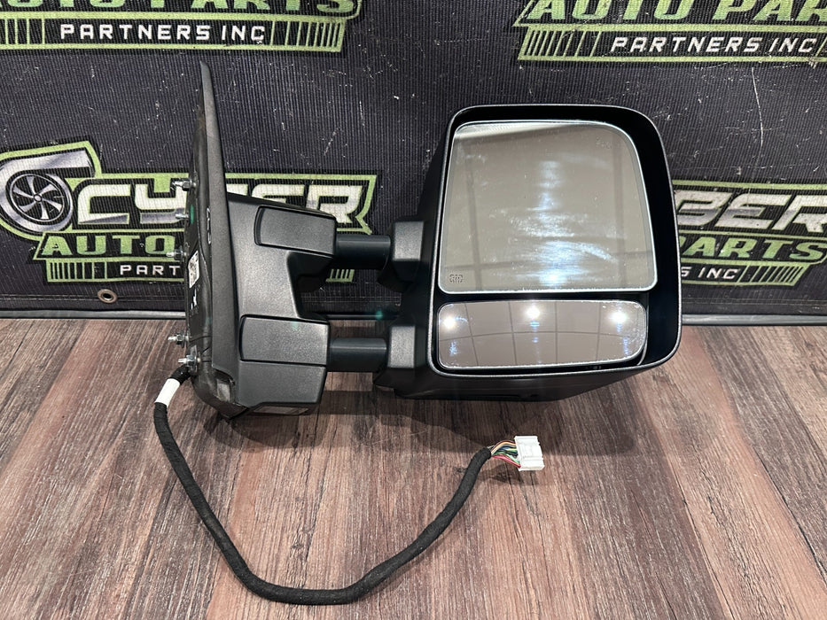 2017 NISSAN TITAN XD RESERVE RIGHT CHROME MIRROR W CAMERA OEM 96301 EZ92A