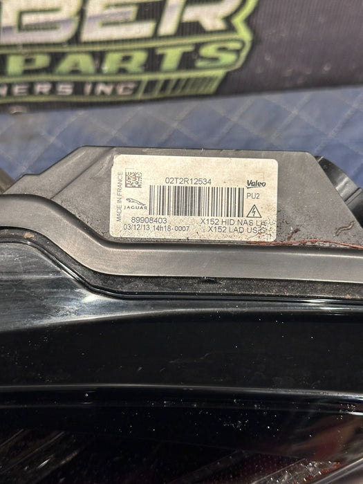 2015 JAGUAR F TYPE R LEFT DRIVER HEADLIGHT ~DAMAGE!!!~