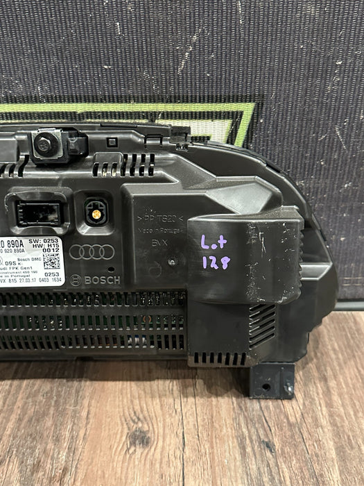 2017 AUDI R8 SPEEDOMETER GAUGE CLUSTER OEM 41K MILES