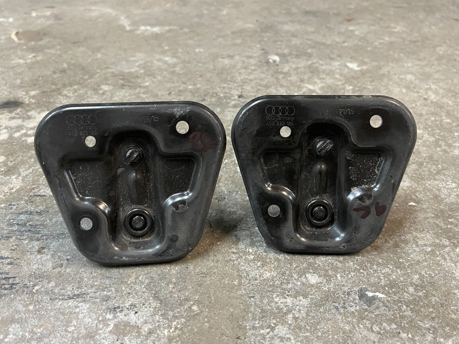 2017 AUDI R8 PLUS LEFT & RIGHT HOOD LOCK LATCHES OEM