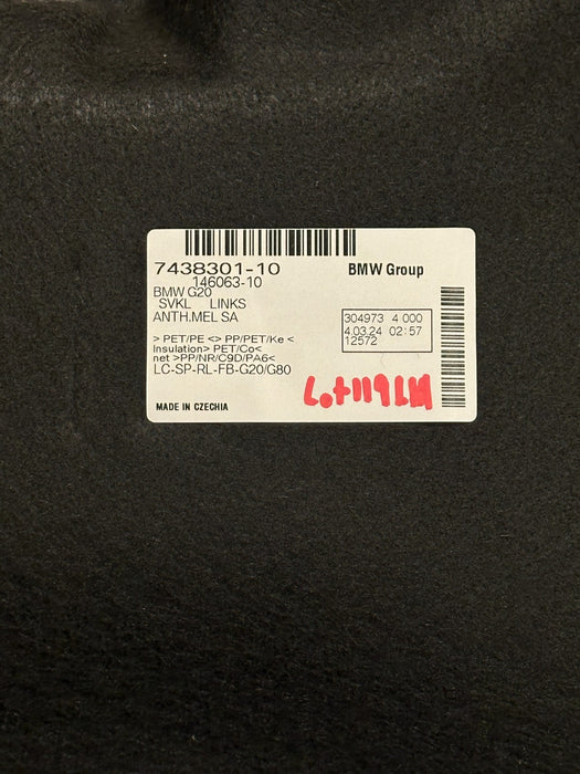 2024 BMW M3 M4 G80 G82 LEFT TRUNK QUARTER TRIM PANEL OEM