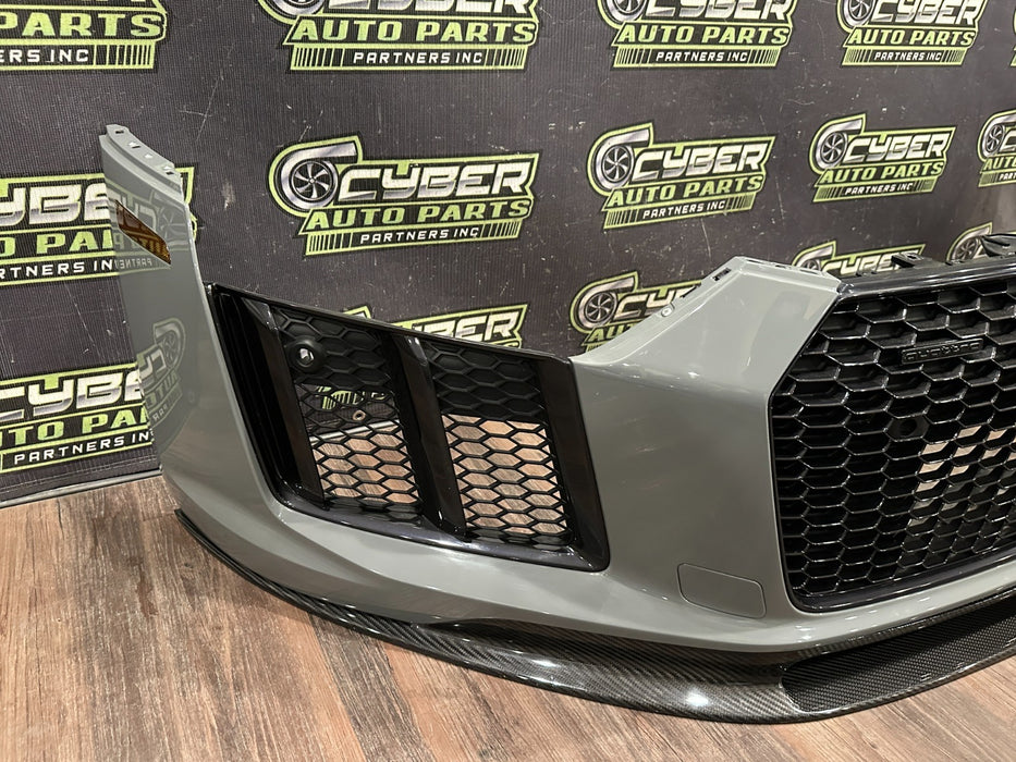 2017-2018 R8 FRONT BUMPER OEM *CLEAR PPF ALL OVER*