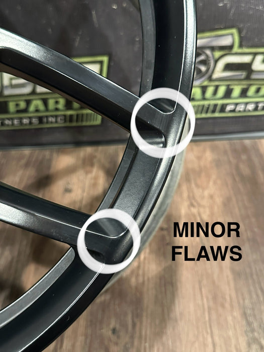 LAMBORGHINI HURACAN LP 610 AUDI R8 FACTORY RIMS MIMAS STYLE *MATTE BLACK FINISH*