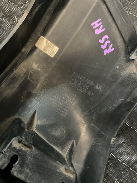 2022 RAM 1500 TRX HELLCAT FRONT RIGHT FENDER SPAT 68443498-AA OEM