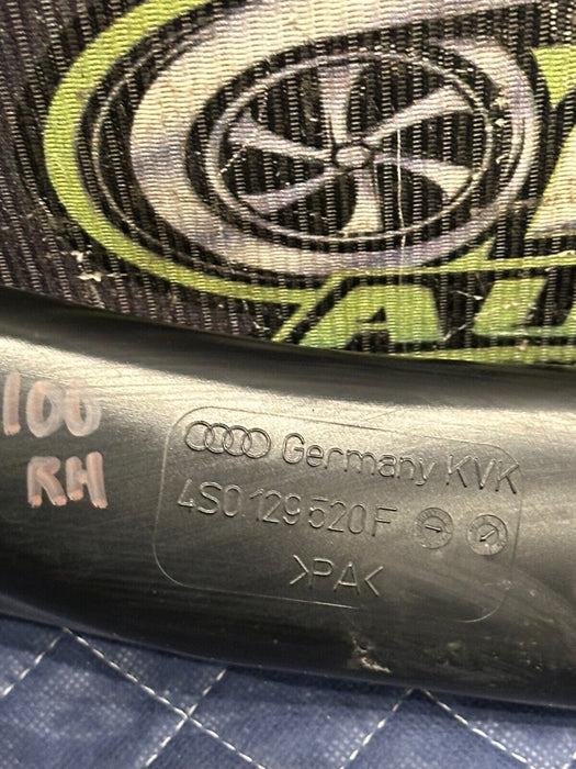 2018 AUDI R8 PASSENGER RIGHT AIR INTAKE DUCT TUBE OEM 4S0 129 520 F