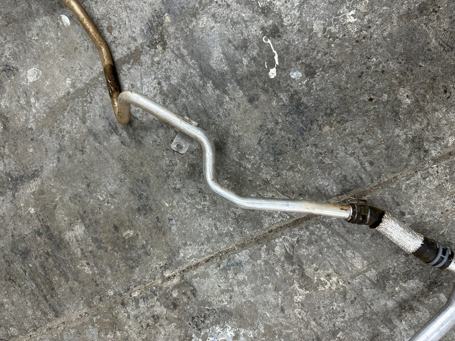 2014 AUDI R8 V10 REAR RIGHT COOLANT PIPE HOSE 420 121 085 B 420 121 481 C OEM