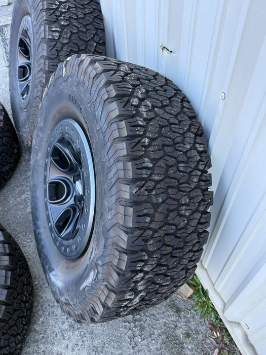 2023 FORD F150 RAPTOR OEM FACTORY TAKEOFF WHEELS TIRES BFGOODRICH 35" TIRES