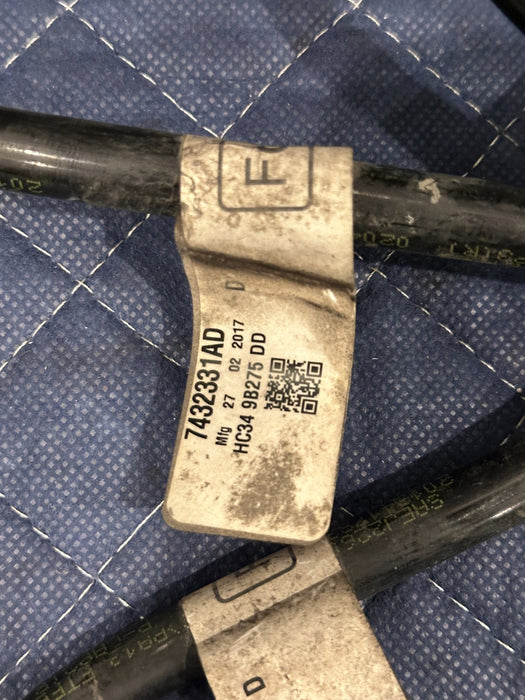 2020 FORD F250 6.7 DIESEL FUEL LINES HOSE TUBES (3PC) 34 GALLON OEM