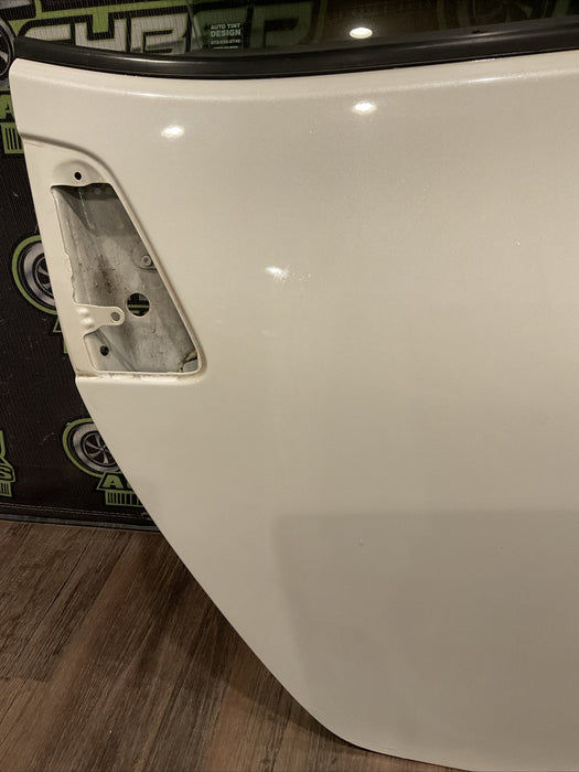 2017 NISSAN 370Z NISMO PASSENGER RIGHT DOOR OEM (PEARL WHITE)~MINOR SCUFFS~