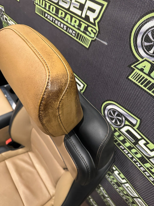 2023 2024 FORD F250 F350 F450 LARIAT FRONT SEATS CENTER CONSOLE ~MINOR BURN WEAR