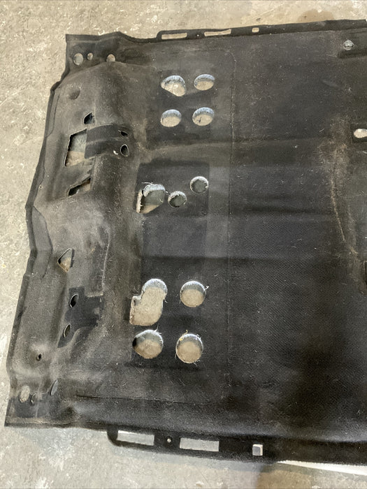2016 NISSAN TITAN XD CREW CAB FLOOR CARPET BLACK OEM