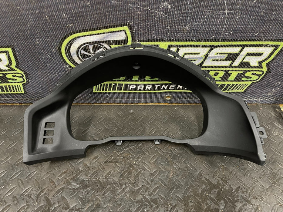 2017 SUBARU BRZ SPEEDOMETER CLUSTER SURROUND TRIM OEM 2018 2019