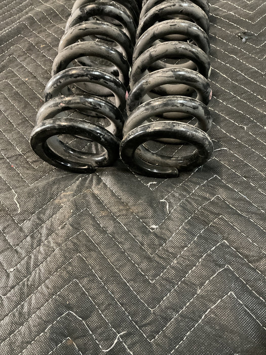 2015 LEXUS RC-F RCF REAR COIL SPRING PAIR OEM LEFT RIGHT