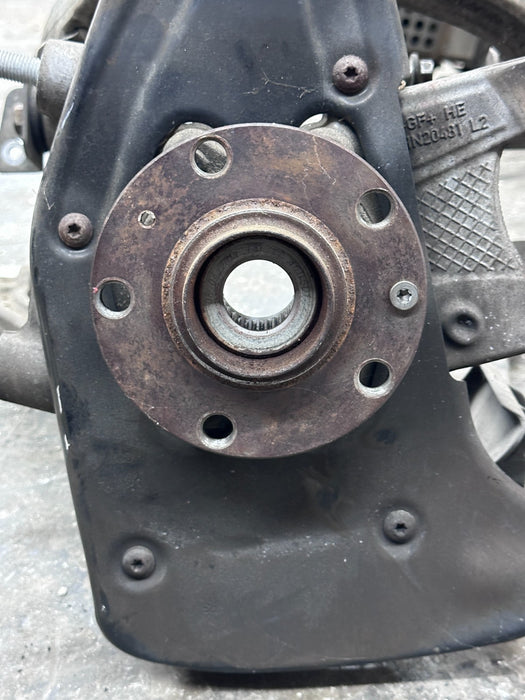 2014-15 AUDI R8 V10 REAR LEFT KNUCKLE SPINDLE ASSEMBLY OEM