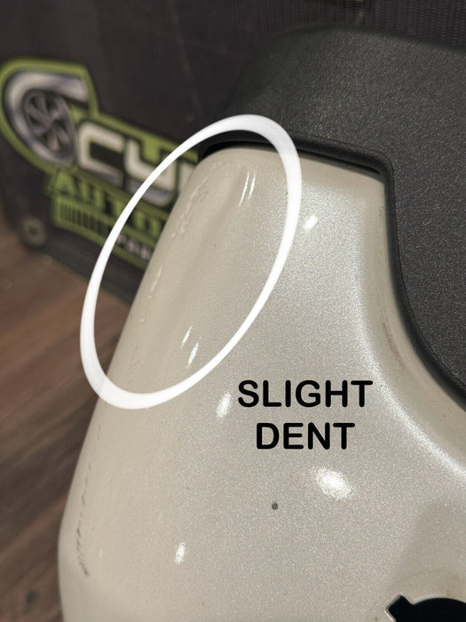 2017-22 FORD F250 F350 F450 REAR LEFT BUMPER CORNER MET WHITE (UG) OEM *READ*