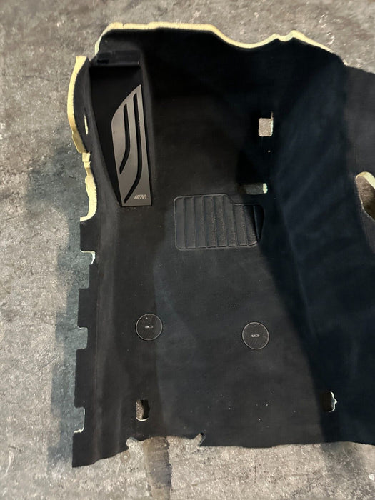 2020 BMW M4 F82 OEM FRONT INTERIOR FLOOR LINER CARPET COVER