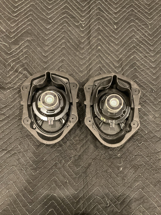 2015 DODGE CHALLENGER HELLCAT FRONT LEFT RIGHT DOOR SPEAKER PAIR OEM 8943004801C
