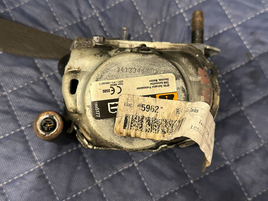 2017-2019 FORD F250 F350 F450 XLT REAR RIGHT SEAT BELT SEATBELT OEM ~WEAR