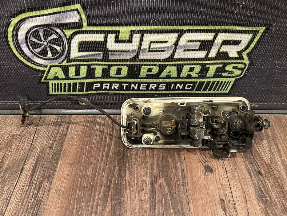 2017-2019 FORD F250 F350 FRONT LEFT DOOR HANDLE TRI COAT (UG) OEM *BURN DAMAGE*