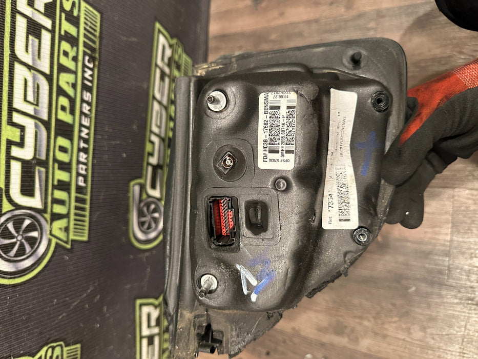 2017-2022 FORD F250 F350 F450 PASSENGER RIGHT TOW MIRROR BLISS OEM ~FIRE DAMAGE~