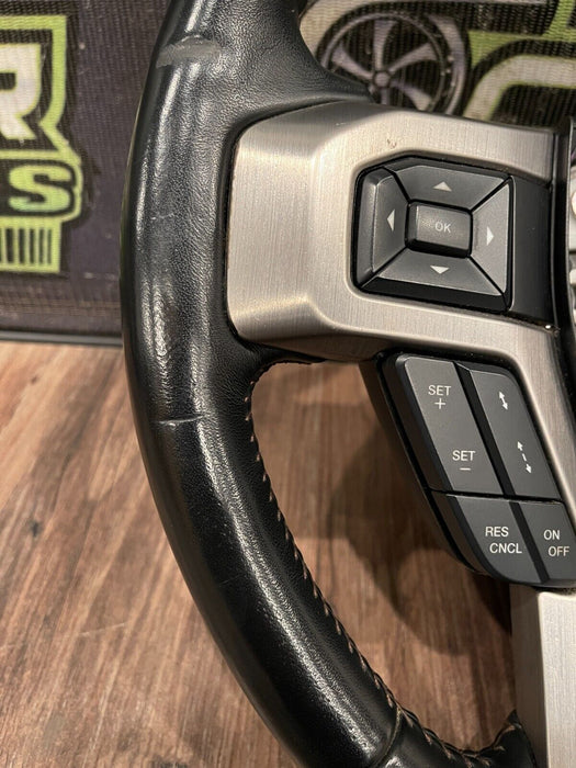 2017-2022 FORD F250 F350 PLATINUM STEERING WHEEL ADAPTIVE CRIUSE W/ STEERING