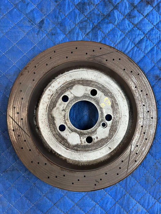 2015 MERCEDES-BENZ C63S AMG SEDAN  FRONT REAR BRAKE CALIPERS DRILLED ROTORS OEM
