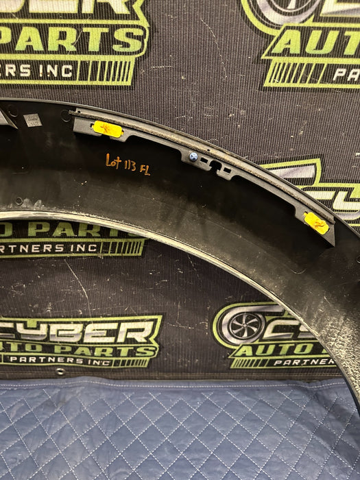 2019 FORD F150 3.5L RAPTOR FRONT LEFT FENDER FLARE MOULDING OEM *SCUFFS 3-4*