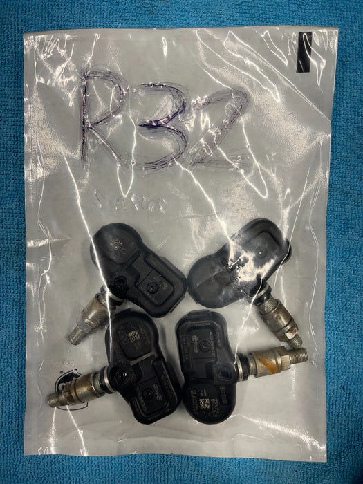 2015 NISSAN 370Z NISMO WHEEL RIM TPMS TIRE PRESSURE MONITOR SENSORS OEM SET (4)