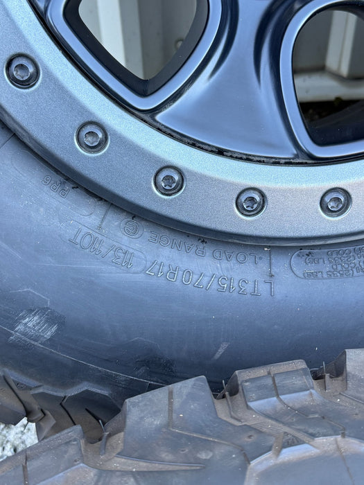 2023 FORD F150 RAPTOR OEM FACTORY TAKEOFF WHEELS TIRES BFGOODRICH 35" TIRES