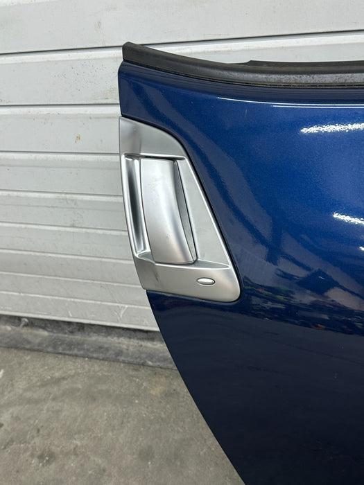 2013 NISSAN 370Z RIGHT DOOR SHELL MIDNIGHT BLUE OEM *WEAR #4* LOCAL PICKUP ONLY