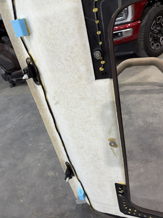 2017-2022 FORD F250 F350 F450 KING RANCH TWIN PANEL MOONROOF HEADLINER BROWN OEM