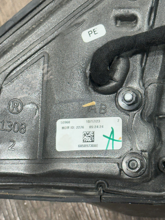 2024 DODGE RAM 3500 LARAMIE PASSENGER RIGHT TOWING MIRROR OEM *DAMAGED*