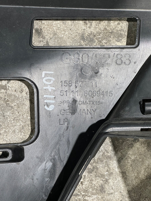 2024 BMW M3 M4 G80 G82 FRONT BUMPER LEFT RETAINER BRACKET OEM 51118069415