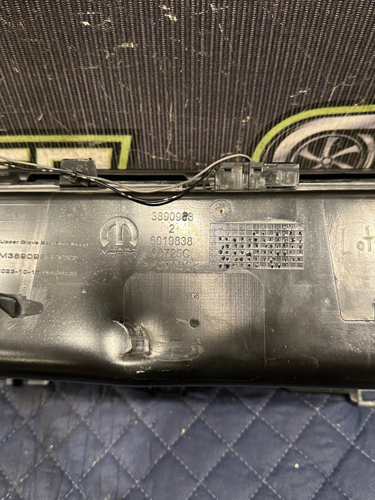 2024 DODGE RAM 3500 LARAMIE DASHBOARD UPPER GLOVE BOX STORAGE OEM *FLAWS 3,4,7*