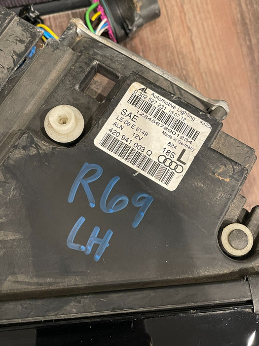 2011-12 AUDI R8 V8 DRIVER LEFT LED HEADLIGHT FACTORY OEM 420 941 003 *READ DESC!