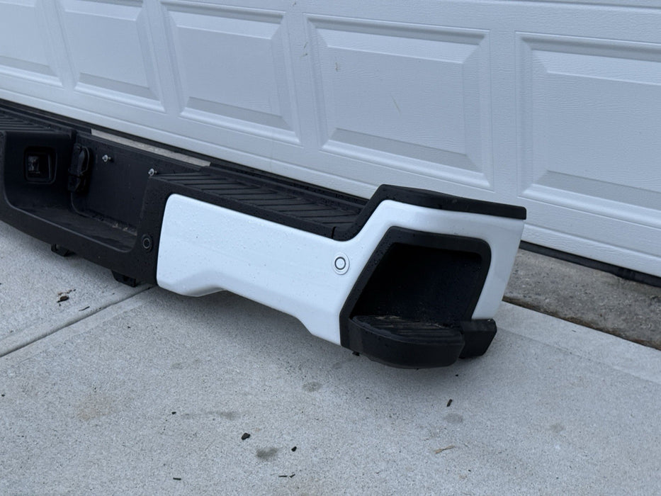 2023 2024 2025 FORD F250 F350 FRONT REAR BUMPERS OXFORD WHITE OEM GENUINE