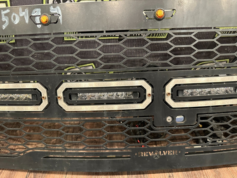 2017-2019 FORD F250 F350 F450 SD REVOLVER GRILLE LED LAMP W/HARNESS 6515631