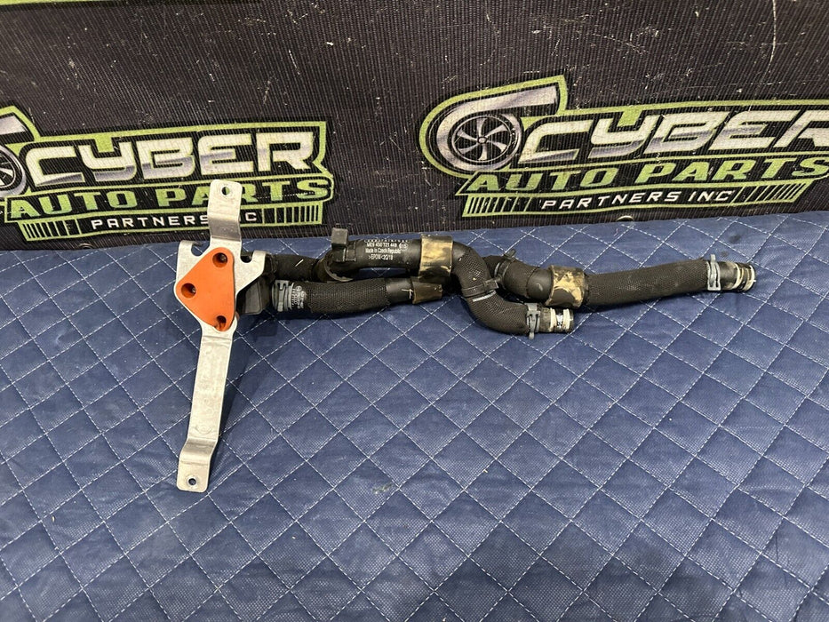 2018 AUDI R8 V10 REAR AUXILIARY WATER PUMP W/ PIPE HOSE 06H 121 601 06H121601