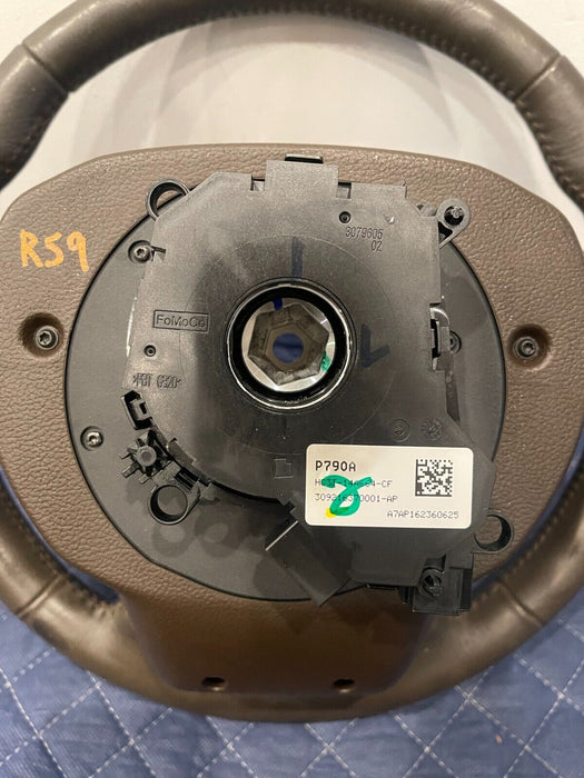 2017-2019 FORD F250 F350 KING RANCH STEERING WHEEL *NO FAULTS NO CODES OEM *WEAR