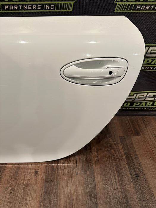 2014 PORSCHE 911 TURBO S DRIVER LEFT WHITE DOOR SHELL OEM *MINOR PAINT FLAW #5*