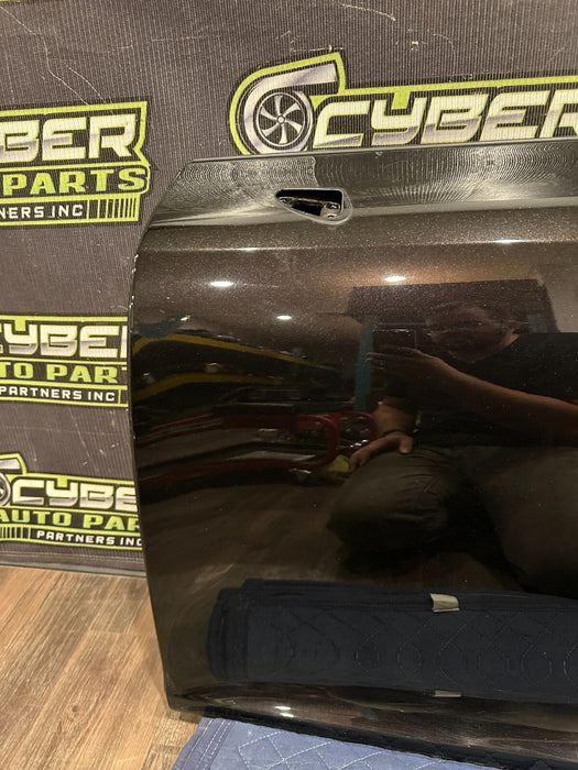 2014 AUDI R8 COUPE OEM LEFT DRIVER DOOR SHELL BLACK PANTHER CRYSTAL ~READ~