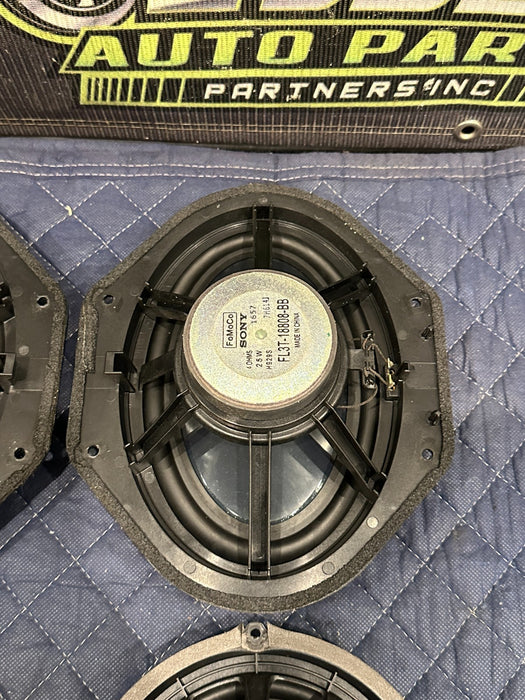 2017-2019 FORD F250 F350 FRONT REAR DOOR SONY SPEAKERS OEM