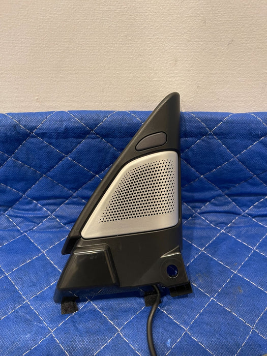 2017 INFINITI Q50 RED SPORT FRONT LEFT RIGHT DOOR TWEETER SPEAKER COVER OEM